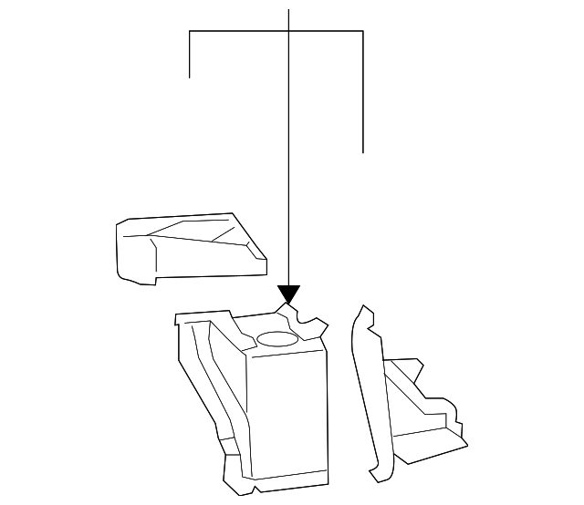 61671-17903 Деталь SUPPORT ASSY, RIGHT
