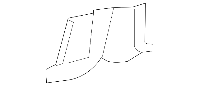 61345-17021 Деталь STIFFENER, RIGHT