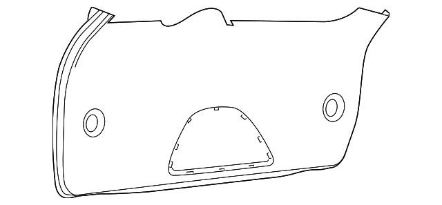 5LE62DX9AD Деталь LIFT GATE TRIM
