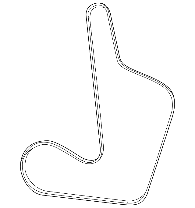 7B0-903-137-B Деталь SERPENTINE BELT