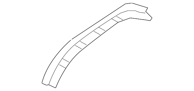 68148449AA INNER WHEELHOUSE, LEFT