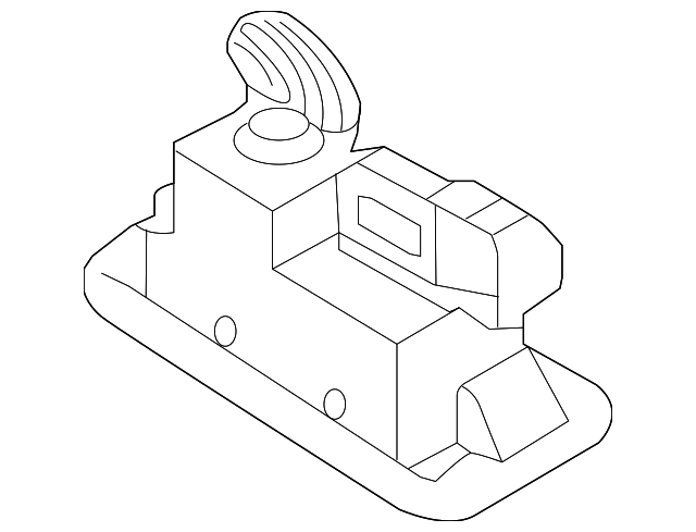 92502-B1000 Деталь LICENSE LAMP, RIGHT
