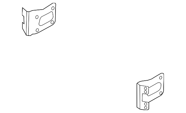 96552-1M000 Деталь RECEIVER MOUNT BRACKET, RIGHT