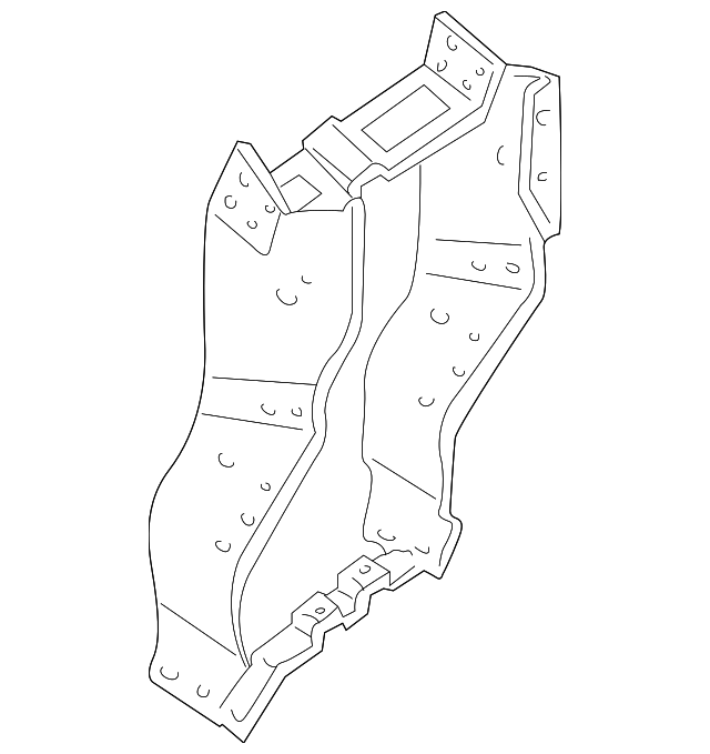 84730-25500 INSTRUMENT PANEL CENTER SUPPORT