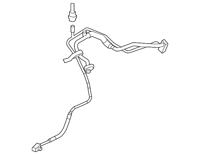 DL3Z-19A834-A HOSE & TUBE ASSY