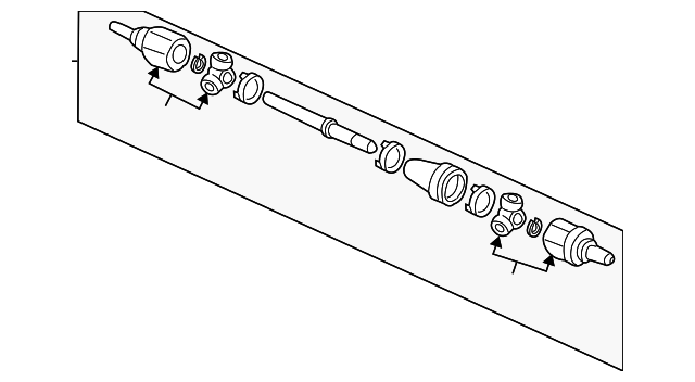 42311-S9A-A00 Деталь DRIVESHAFT ASSY., L.