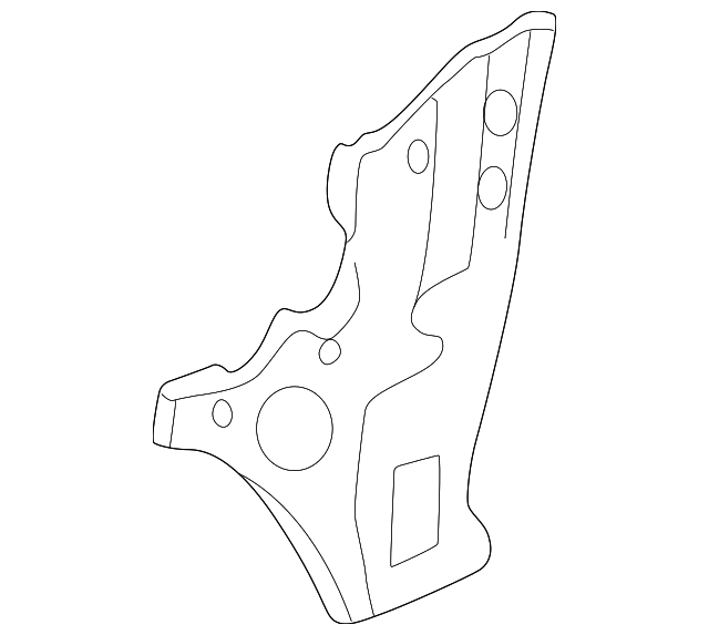 51530FA170 Деталь INNER PILLAR, LEFT