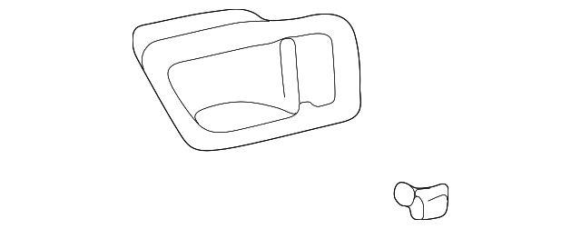 69277-30150-A0 HANDLE BEZEL, RIGHT