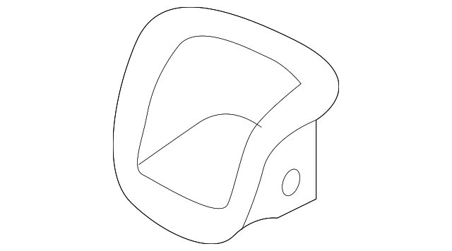 0009210100 Деталь CHILD SEAT BRKT