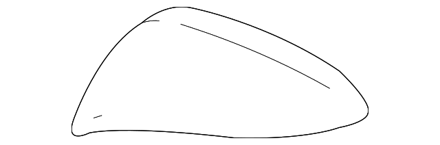 87915-0E040-G0 Деталь MIRROR COVER, RIGHT
