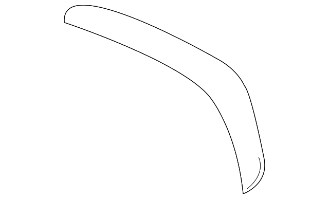 87961-0E140 Деталь MIRROR GLASS, LEFT