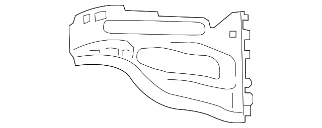 23136550 Деталь EXTENSION PANEL, LEFT