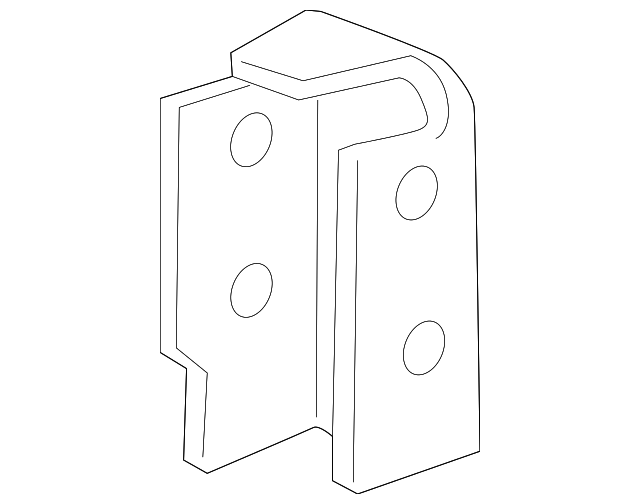 22855305 Деталь FRONT REINF, LEFT
