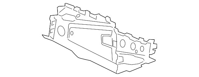 23176440 Деталь EXTENSION PANEL, LEFT