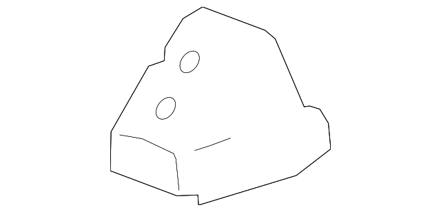 22946895 Деталь FRONT SUPPORT, LEFT