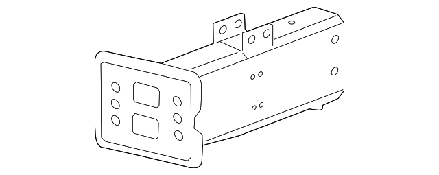 25981037 Деталь RAIL END, LEFT