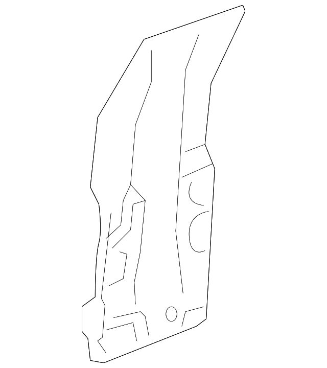 20861369 Деталь REINF PLATE, RIGHT