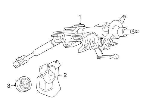 CX-9 STEERING COLUMN ASSEMBLY