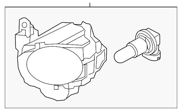 92201-B2020 Деталь FOG LAMP ASSY, LEFT