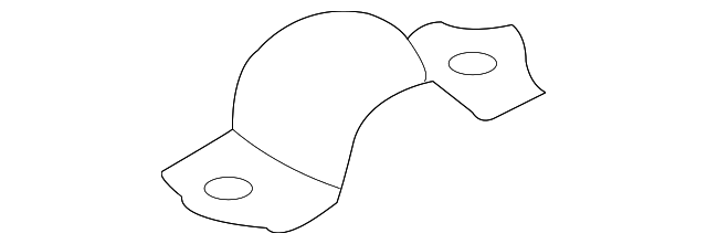 54614-4M400 Деталь STABILIZER BAR BRACKET, RIGHT