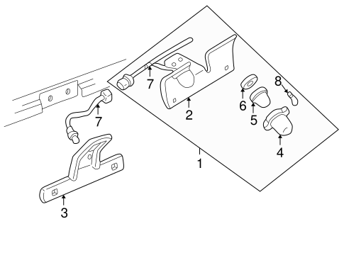 C2500 LICENSE LAMPS 2
