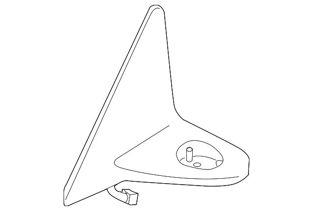 96308JU40A Деталь MIRROR BASE, LEFT