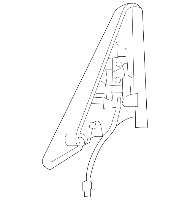 80293JK010 Деталь CORNER COVER, LEFT