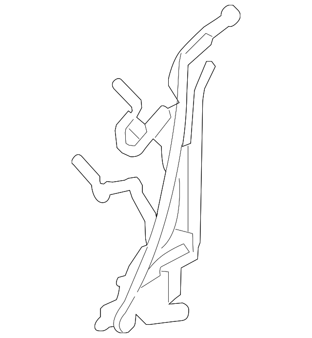 5029135AD Деталь SIDE RAIL, LEFT