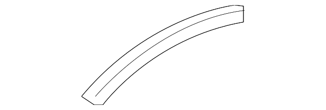 4865571AC Деталь FRONT RETAINER, LEFT