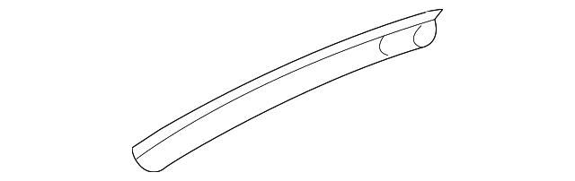 4865567AD Деталь FRONT W'STRIP, LEFT
