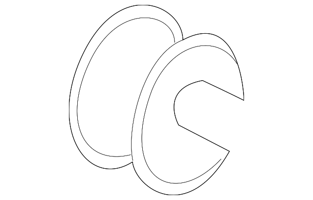 10424742 Деталь STABILIZER BAR INSULATOR, LEFT