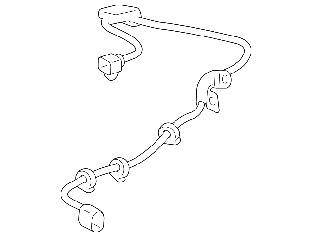 89516-60070 ABS SENSOR WIRE, RIGHT