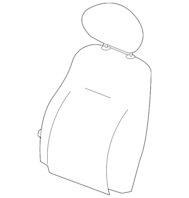 1AL323FLAA Деталь SEAT BACK COVER, RIGHT