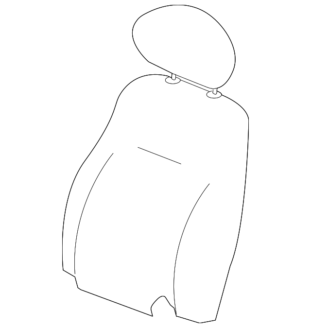 5139293AA Деталь SEAT BACK PAD, RIGHT