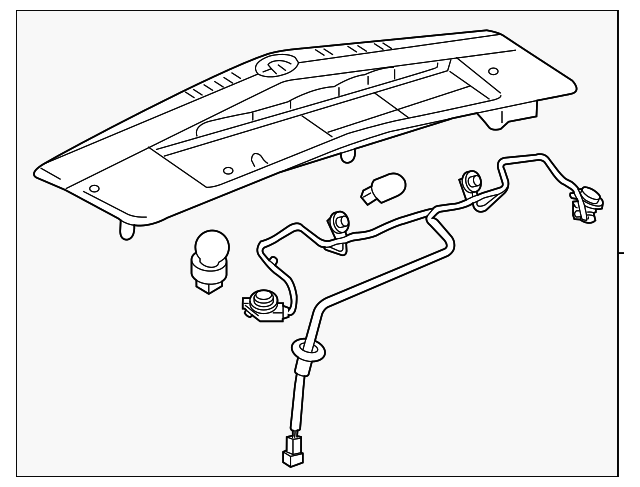 19208231 Деталь COMBO LAMP ASSY