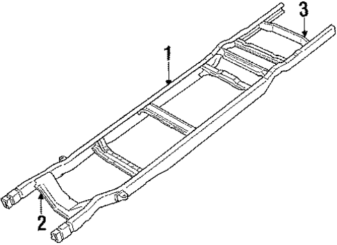 E-150 Econoline FRAME & COMPONENTS
