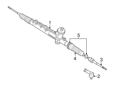 Tribute STEERING GEAR & LINKAGE 2