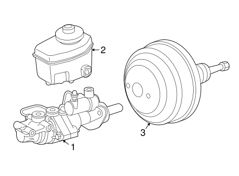 Tundra MASTER CYLINDER - COMPONENTS ON DASH PANEL 2