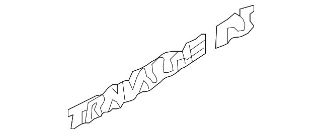 20896271 Деталь NAMEPLATE