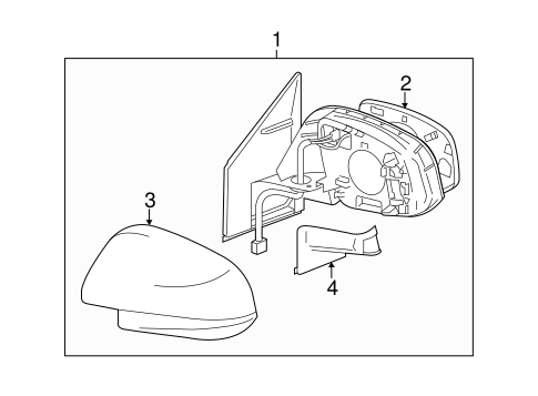 RAV4 OUTSIDE MIRRORS