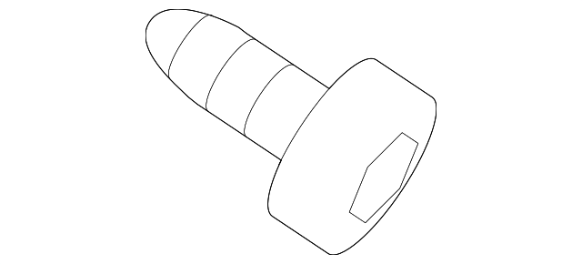 12493-04127-E BELT W'STRIP SCREW, LEFT