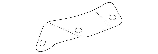 79133-4CL0A Деталь REAR BODY PANEL SUPPORT BRACKET, LEFT