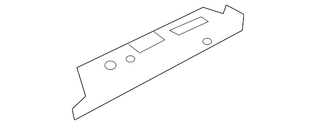 65532-2P010 Деталь SIDE PANEL, LEFT