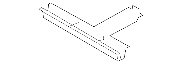 65830-2W050 Деталь REAR CROSSMEMBER