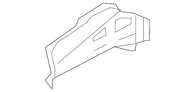 65576-2P010 Деталь SIDE EXTN, LEFT