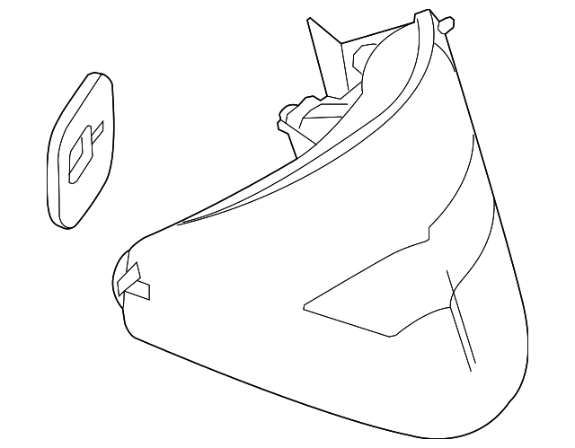 207-906-35-00 Деталь COMBO LAMP ASSY, LEFT