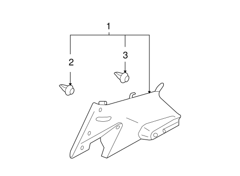 Versa INTERIOR TRIM - QUARTER PANELS