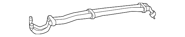 166-830-59-15 Деталь FRONT PIPE