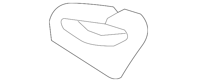 89410-3L000UP Деталь SEAT BELT GUIDE, RIGHT