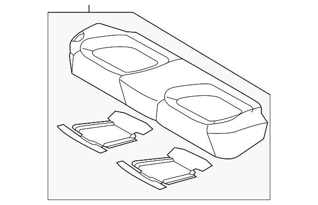 89100-4UAK0AVC Деталь CUSHION ASSY